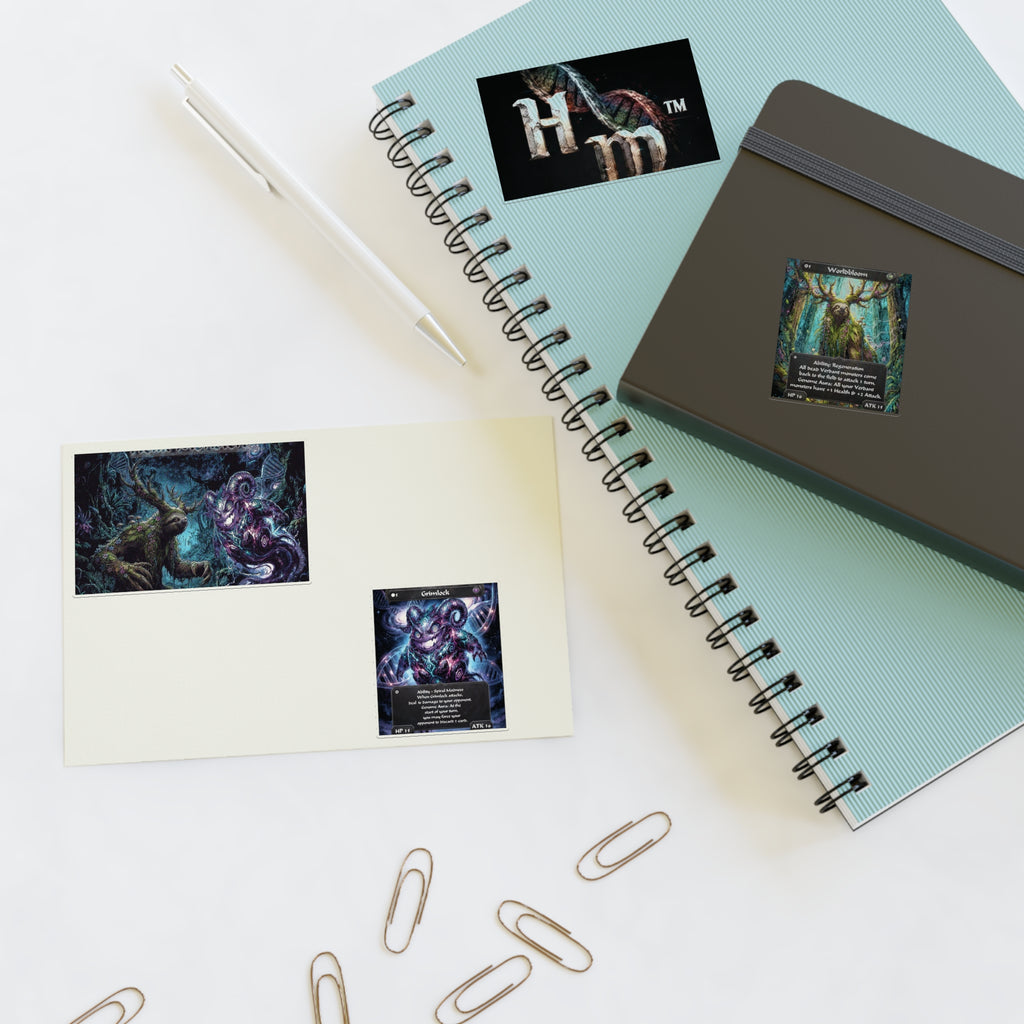 Helix Monsters Sticker Sheet