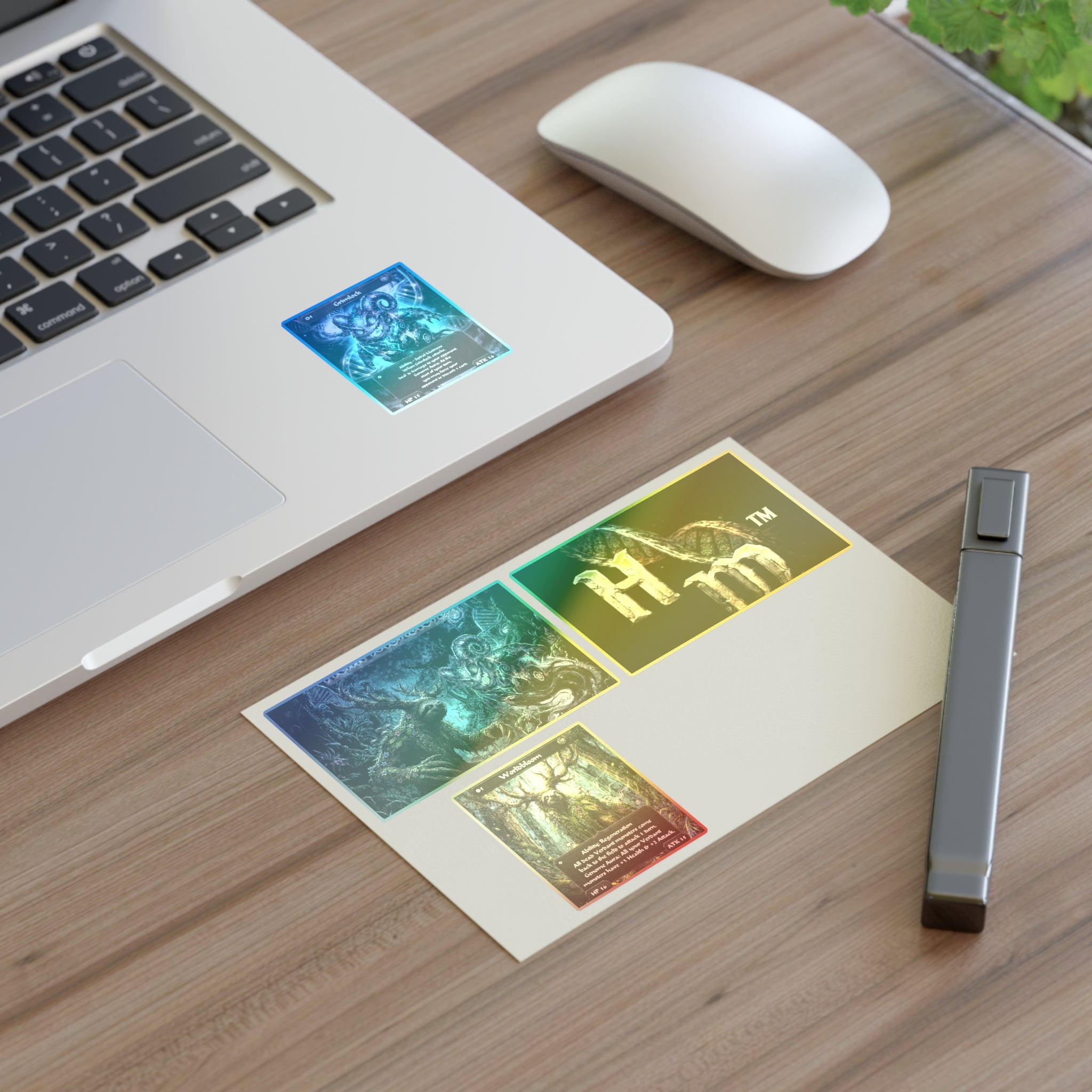Helix Monsters Sticker Sheet