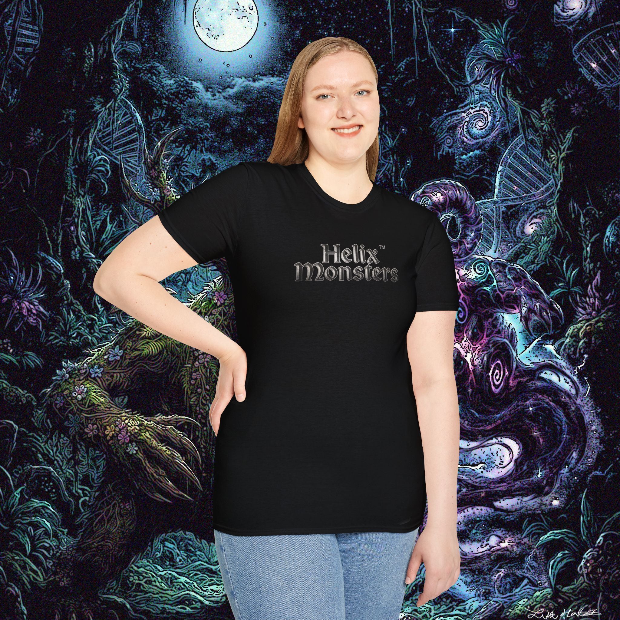Helix Monsters Graphic Tee T-Shirt
