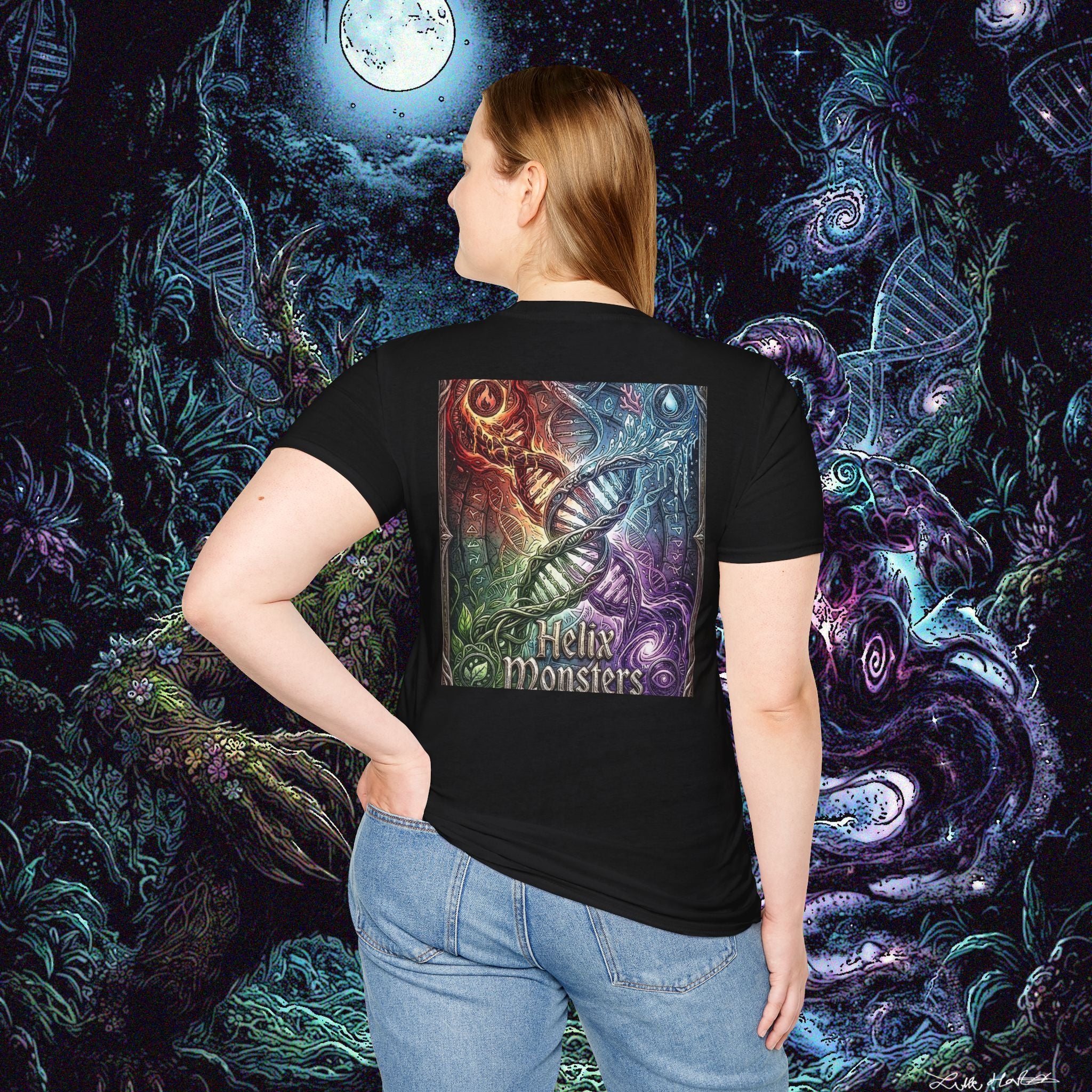 Helix Monsters Graphic Tee T-Shirt