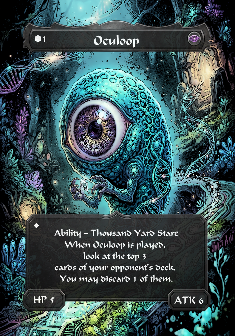 Helix Monsters™ Psych Nexus Booster Pack 9 Cards