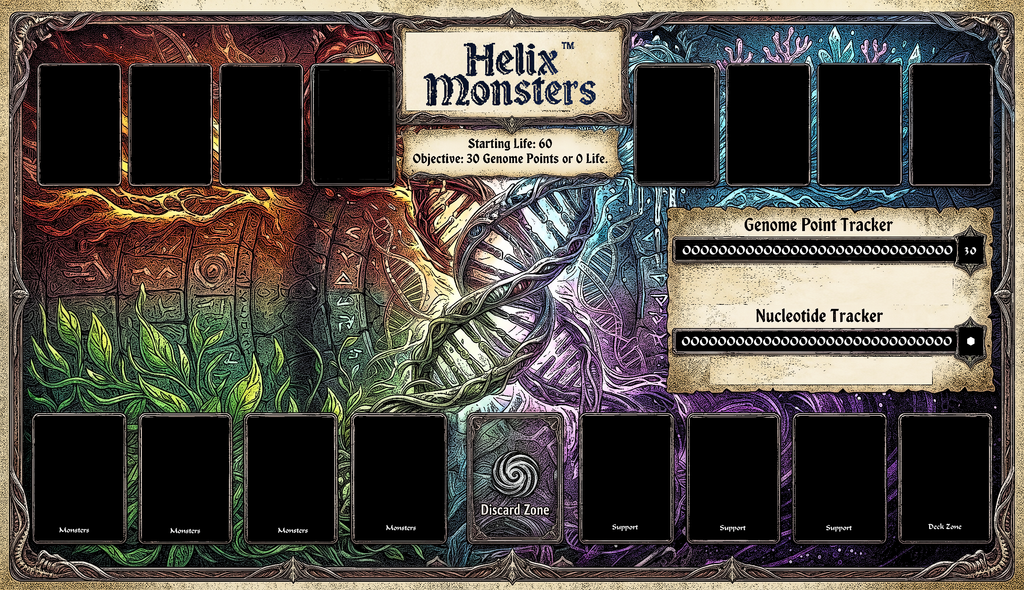 Helix Monsters™ Game Mat (14"x24")