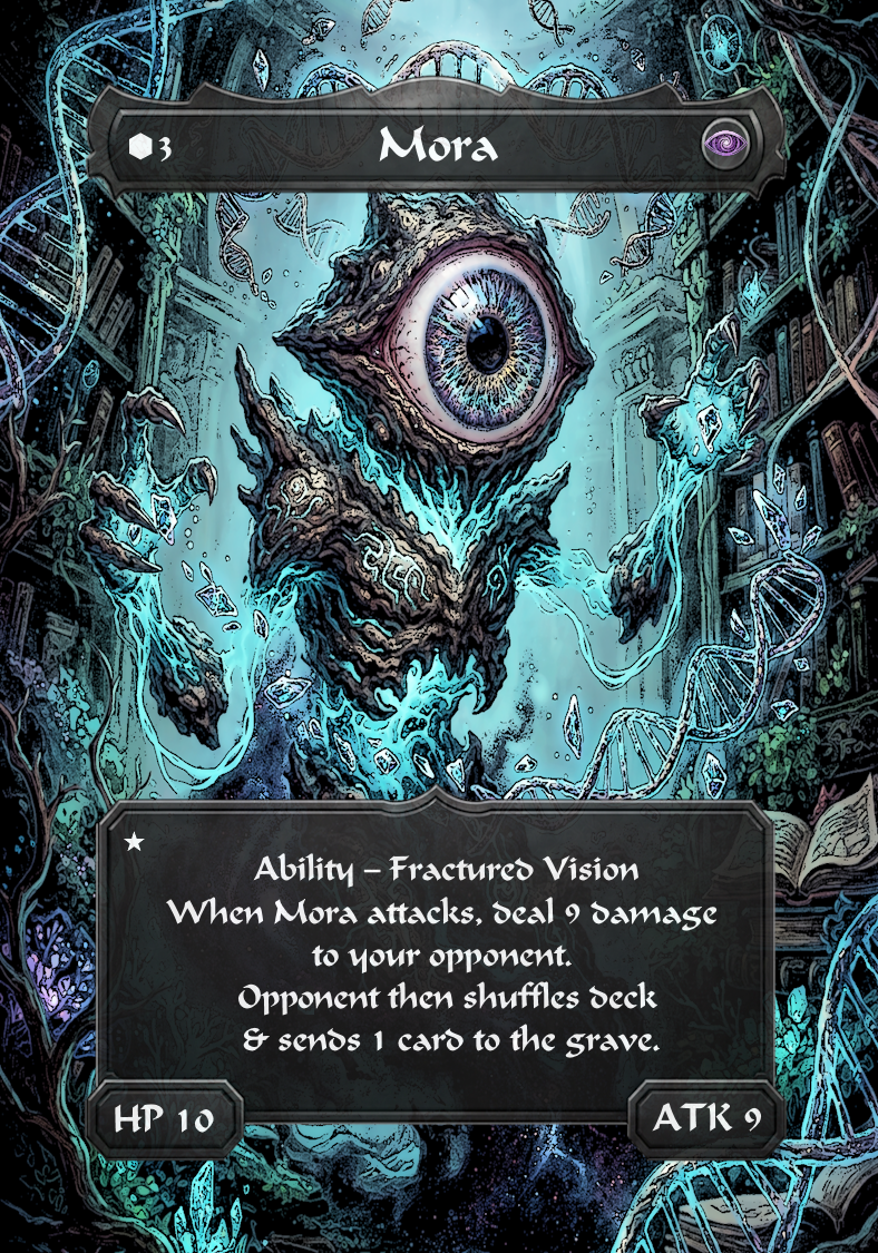 Helix Monsters™ Psych Nexus Booster Pack 9 Cards