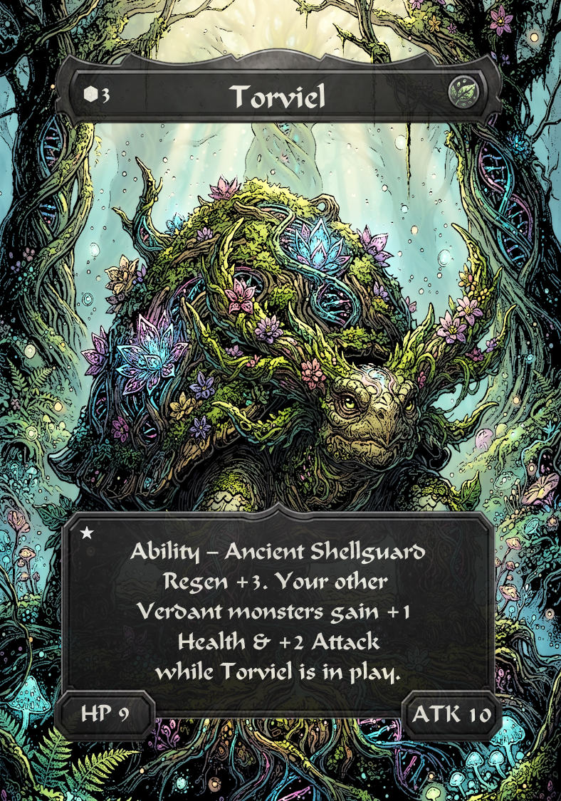 Helix Monsters™ Verdant Coil Booster Pack 9 Cards