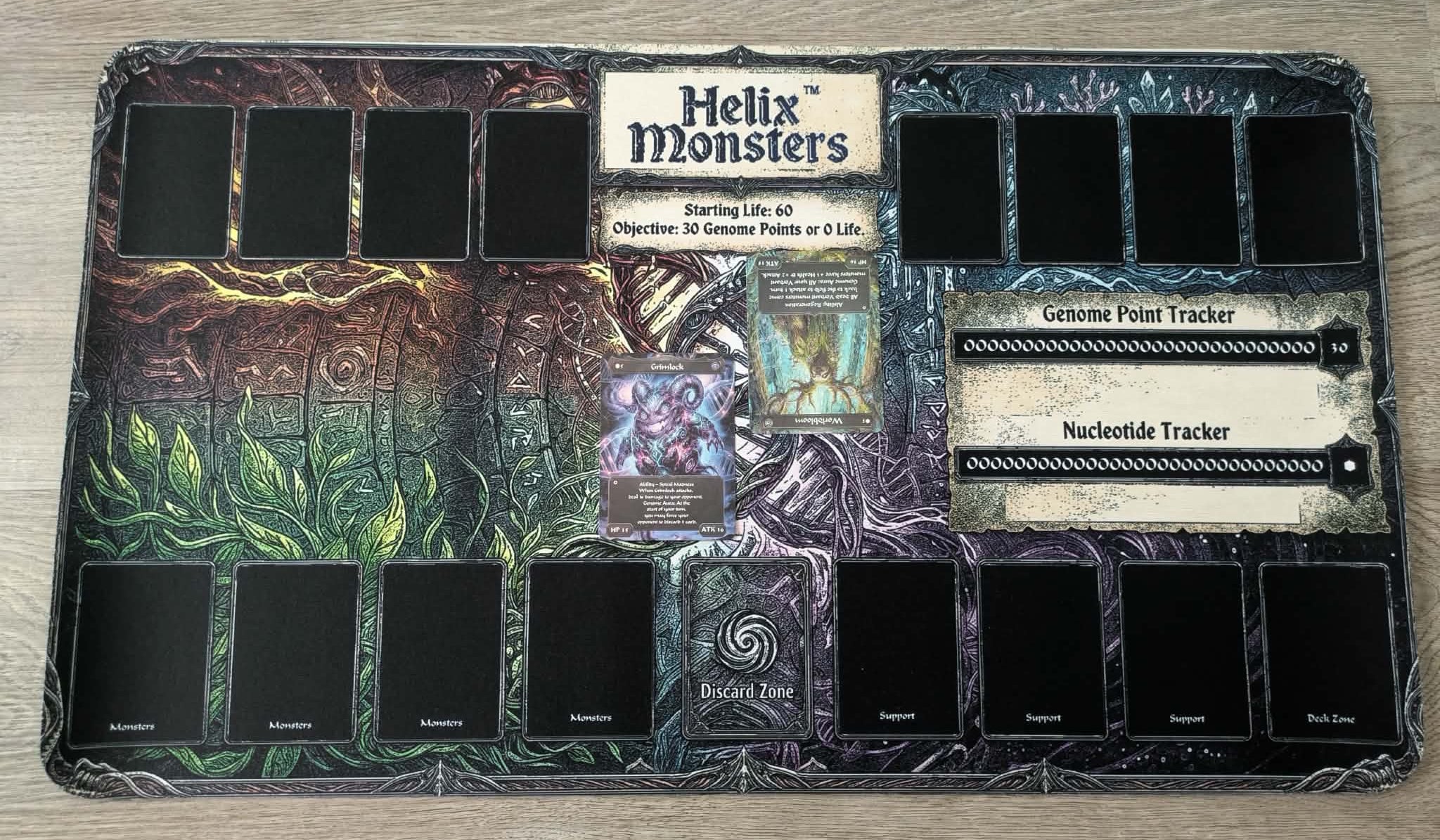 Helix Monsters™ Gym Playmat (14"x24")